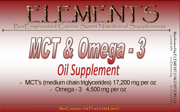 MCT & Omega-3 Oil Supplement