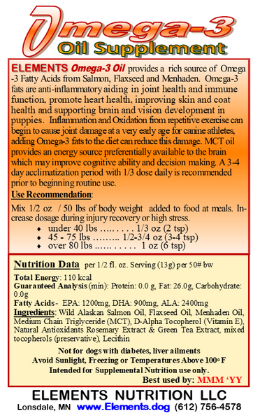 Omega-3 Salmon OIl Supplement