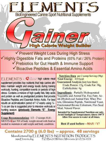 Elements Gainer