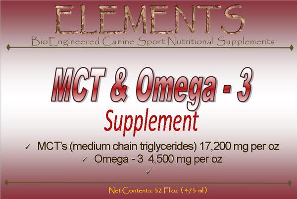 MCT & Omega-3 Oil Supplement