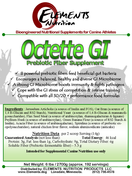 Octette GI Prebiotic Gut Health Supplement
